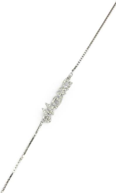 PULSERA PLATA FINA 100