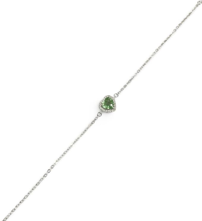 PULSERA PLATA FINA 18