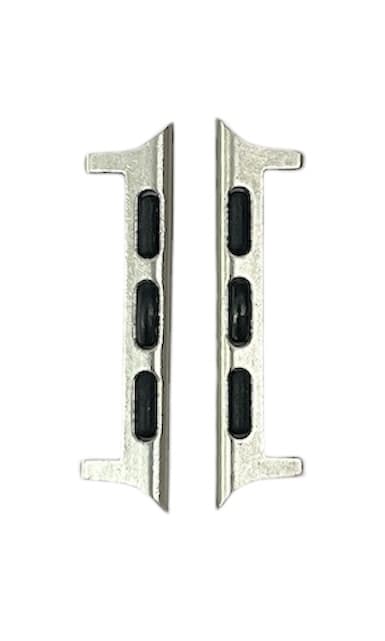 ADAPTADOR MALLA SMART 42/44/45 A 22MM PLATEADA x 5 pares (10 unidades)