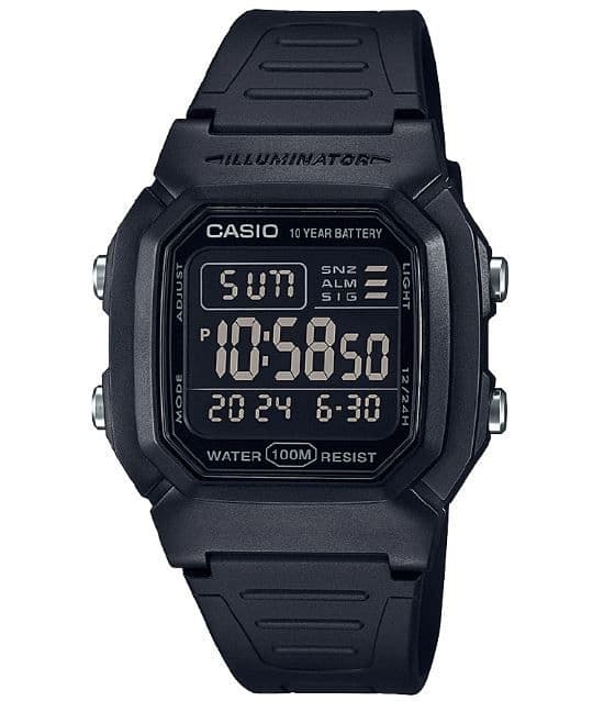 RELOJ CASIO W-800H-1B