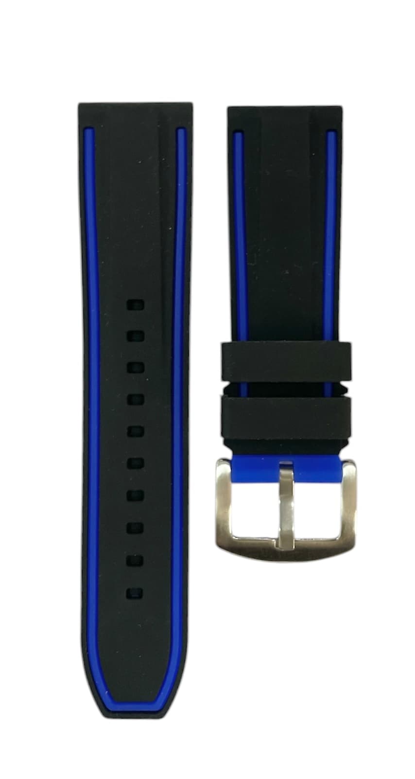 MALLA SILICONA CON COLOR 24MM AZ