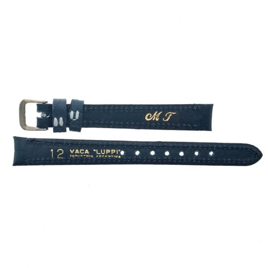 MALLA CUERO LUPPI 12 MM AZUL