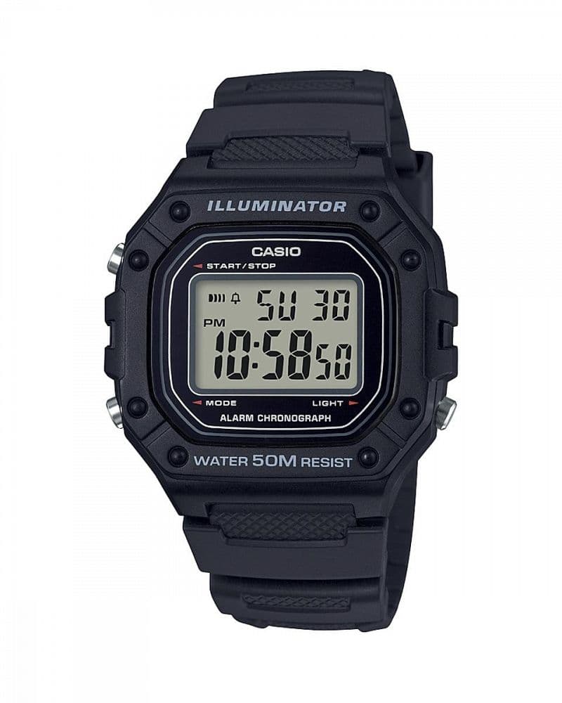 RELOJ CASIO W-218H-1A