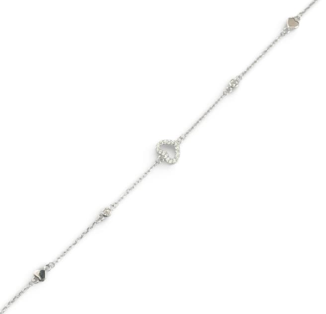 PULSERA PLATA FINA 36