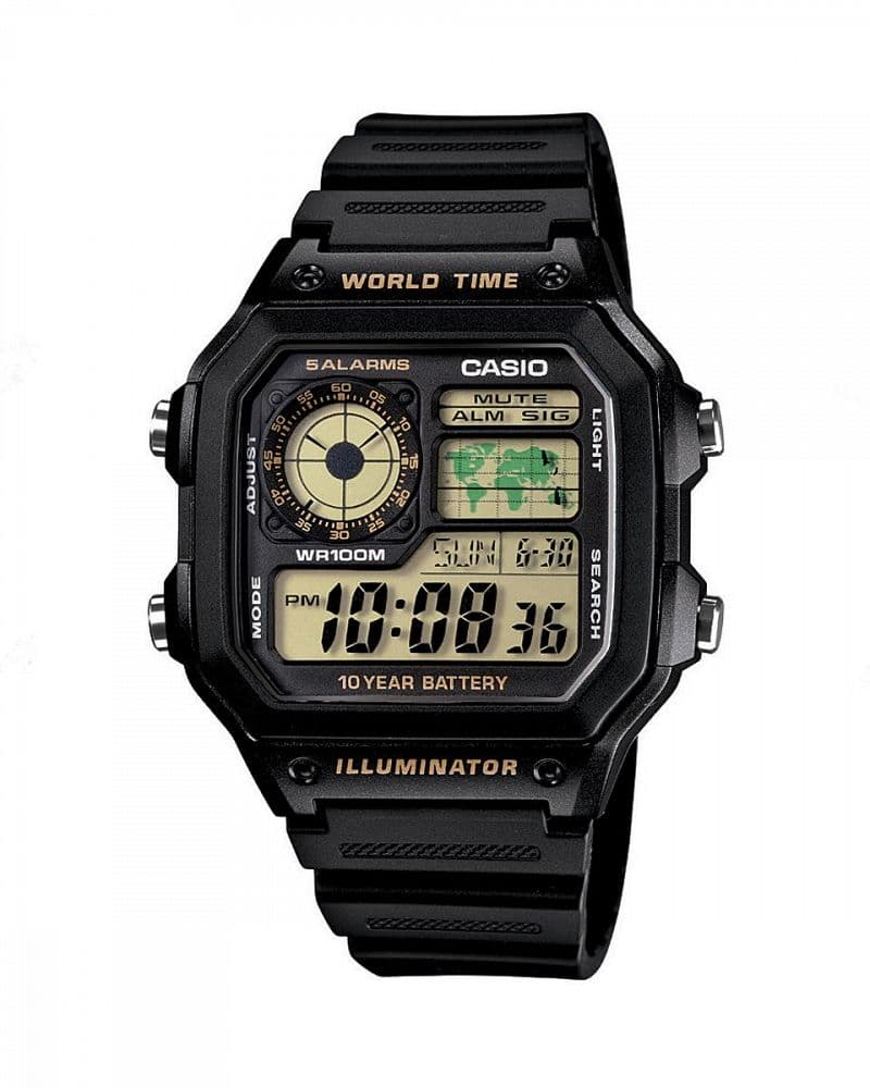 RELOJ CASIO AE-1200WH-1B 
