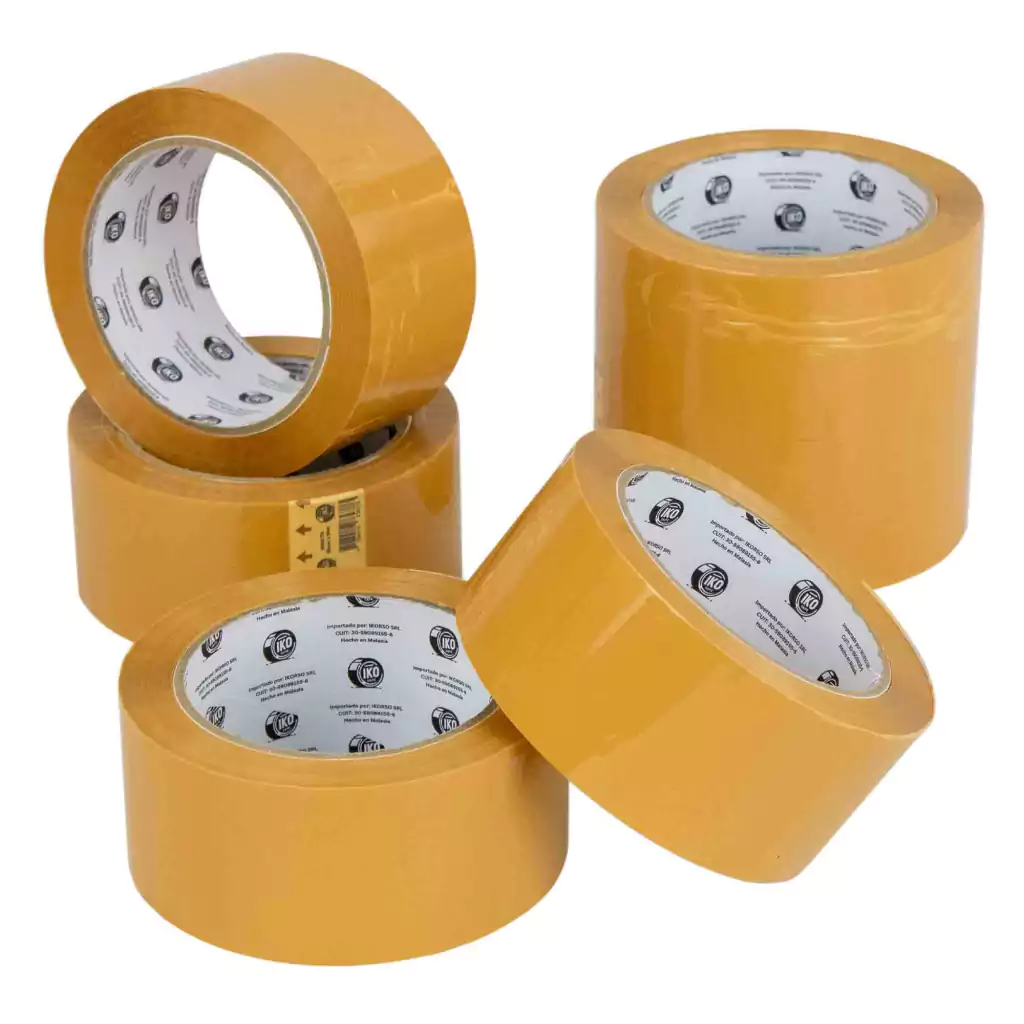 CINTA DE EMBALAR MARRON X6pcs