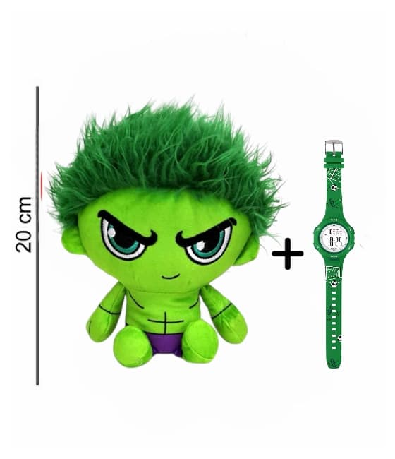 Promo Set Peluche licencia ORIGINAL + Reloj TIME niño cronoalarma 3 ATM - 3